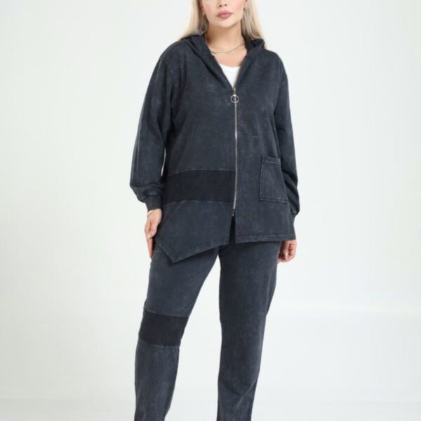 Yıkamalı Siena Antrasit Takım